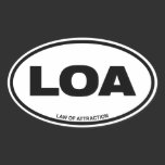 LOA Sticker stickers