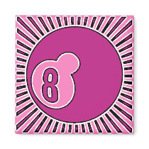 LOAD GIRL STANDING MAGNET