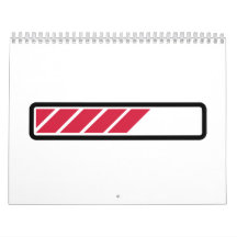 Loading bar computer wall calendars