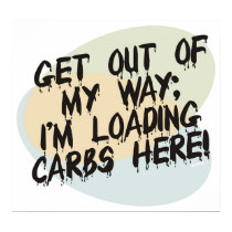 Loading Carbs posters