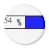 "LOADING" COMPUTER BAR magnets