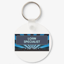 Loan Specialist Marquee keychains