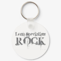 Loan Specialists Rock keychains