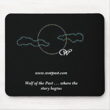 Lobo del último mousepad tapete de raton