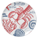 Lobster and Shellfish Plate plates