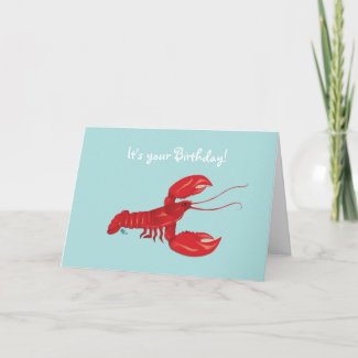 birthday lobster
