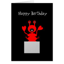 Lobster Birthday Card! Stay Out of Hot Water