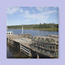 Lobster Boat, Mushaboom, Nova Scotia, Canada magnets