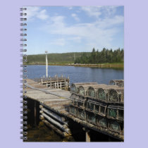 Lobster Boat, Mushaboom, Nova Scotia, Canada notebooks