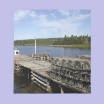 Lobster Boat, Mushaboom, Nova Scotia, Canada notepads