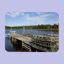 Lobster Boat, Mushaboom, Nova Scotia, Canada magnets