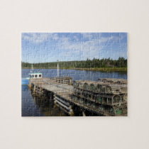 Lobster Boat, Mushaboom, Nova Scotia, Canada puzzles