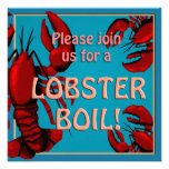 Lobster Boil Party Invitation