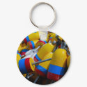 Lobster Buoy Keychain - 1