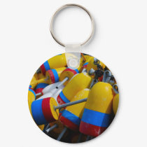 Lobster Buoy Keychain - 1 by somesville Lobster Buoy Keychain - 1