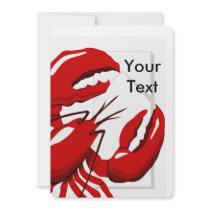 Lobster Dinner Invitation by windyone Lobster Dinner Invitation