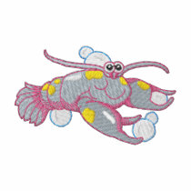 Lobster embroidered shirts