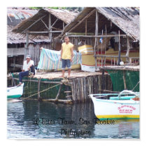Lobster Farm, San Roakie Island, Philippines posters by Flags1 Lobster Farm, San Roakie Island, Philippines posters