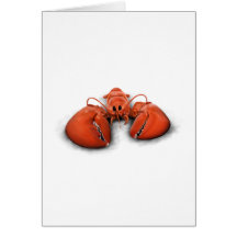 Lobster Greeting Cards