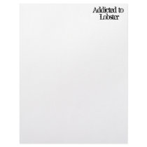 Lobster Personalized Letterhead