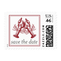 Lobster Love Save the Date Stamp