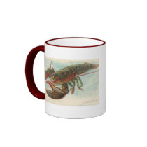 Lobster mugs by ZephyrusBooks Lobster mugs