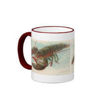 Lobster mugs by ZephyrusBooks Lobster mugs