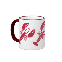 Lobster Mugs by FunseyTown Lobster Mugs
