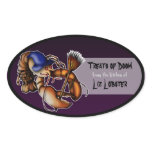 Lobster Of Doom, halloween baking labels stickers