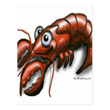 Lobster Postcard
