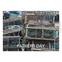 Lobster Pots FATHERS DAY Card