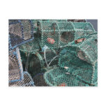 Lobster Pots Post Card postcards