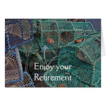 Lobster Pots Retirement Card