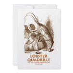 Lobster Quadrille (Alice In Wonderland) Custom Invite