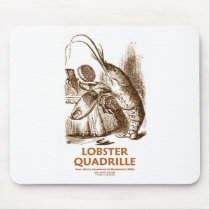 Lobster Quadrille (Alice In Wonderland) Mousepad