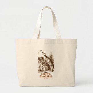 Lobster Quadrille (Alice In Wonderland) Tote Bags