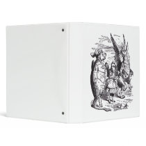 Lobster Quadrille 3 Ring Binders