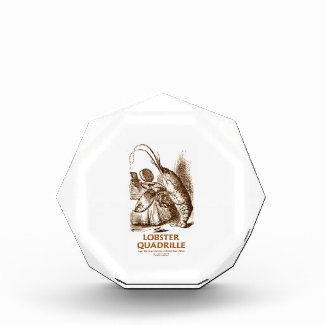 Lobster Quadrille (Brush Mirror Wonderland Humor) Acrylic Award
