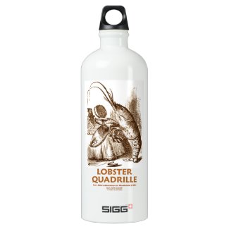 Lobster Quadrille (Brush Mirror Wonderland Humor) SIGG Traveler 1.0L Water Bottle