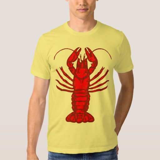 t shirt lobster