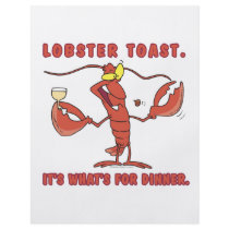 lobster toast its whats for dinner custom flyer