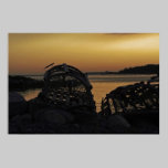 Lobster Trap Sunset Print