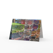 Lobster Traps in Maine cards