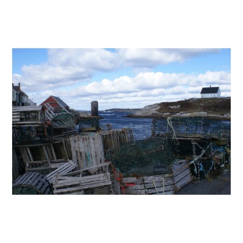 Lobster Traps print