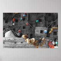 Lobster Traps Poster