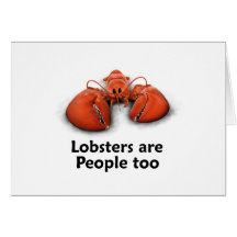 Lobsters are People too Cards