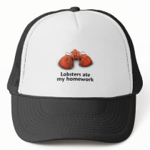 Lobsters ate my Homework Mesh Hat