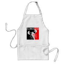 Lobsters Rock! #2 aprons by designs_that_rock Lobsters Rock! #2 aprons