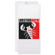 Lobsters Rock! #2 Full Color Rack Card