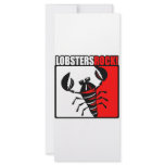 Lobsters Rock! rack cards